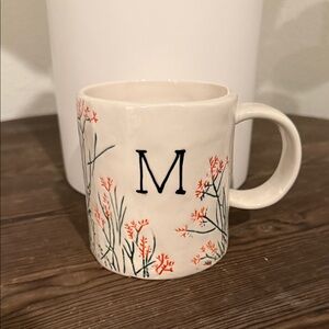 Anthropologie Monogram M Mug